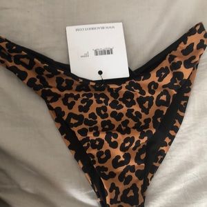 Beach Riot Leopard Bikini Bottom